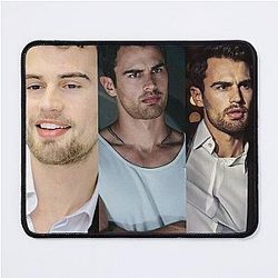 Theo James College Mouse Pad