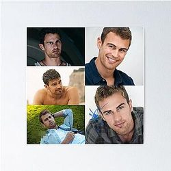 Theo James Signed Poster