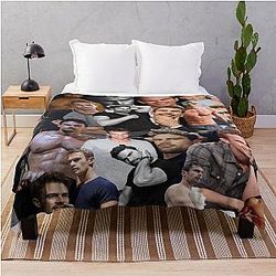 Theo James Throw Blanket