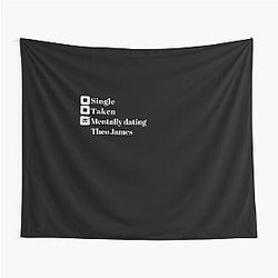 Mentally Dating Theo James Tapestry