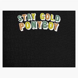 Gift for Movie Fans The Outsiders Wallpaper Jigsaw Puzzle
