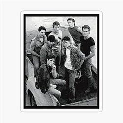 The Outsiders - Greaser - Vintage Sticker