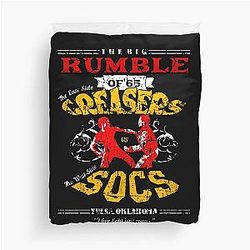 Mens Funny The Outsiders Awesome Duvet Cover