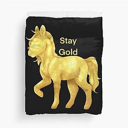 Mens Funny Outsiders Gifts Movie Fans Duvet Cover