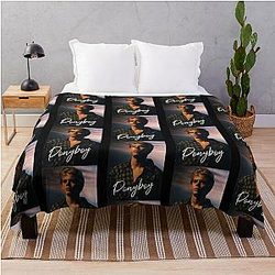 Ponyboy Curtis The Outsiders 80s movie throw blanket