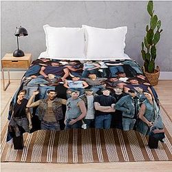 The Outsiders Cast Throw Blanket