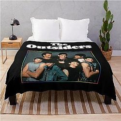 Lover of The Outsiders Film Throw Blanket