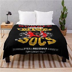 Mens Funny The Outsiders Awesome Throw Blanket