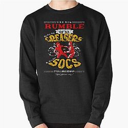 Mens Funny Outsiders Awesome Pullover Sweatshirt