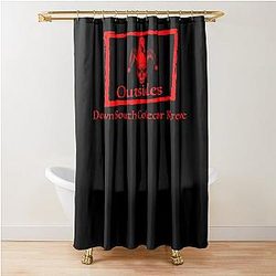 Gift for Men The Vintage Shower Curtain