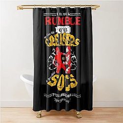 Mens Funny The Outsiders Wallpaper Awesome Shower Curtain