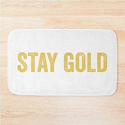 Stay Gold The Outsiders Musical Bath Mat
