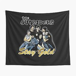 Mens Favorite Outsiders Vintage Photograp Tapestry