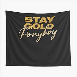 Classic The Outsiders Discount Gift Everything is a Graphic Tapestry
