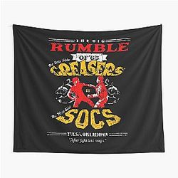 Men's Funny The Outsiders Wallpaper Awesome Tapestry