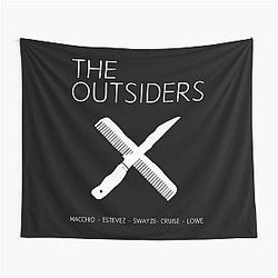 Gifts for Women: The Outsiders Retro Vintage Tapestry Discount