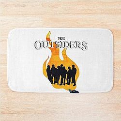 Flame Outside Bath Mat