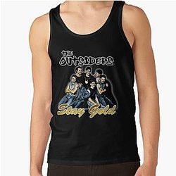 Mens The Outsiders Vintage Photographic Tank Top