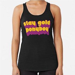 Mens - Womens Best Selling - The Outsiders Cool Gifts Racerback Tank Top
