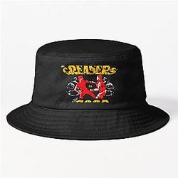 Mens Funny Outsiders Wallpaper Awesome Bucket Hat