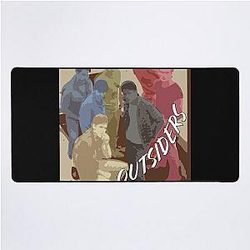 Mens Vintage The Outsiders Classic Desk Mat