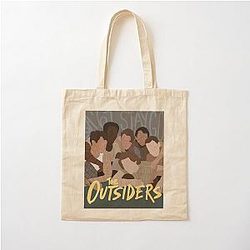 The Outsiders album cover with Cotton Tote Bag