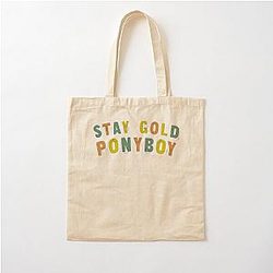 Gift For Movie Fans The Outsiders Wallpaper Cotton Tote Bag