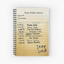 S.E. Hinton's The Outsider Library Notebook