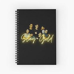 The Outsiders: Stay Gold Spiral Notebook