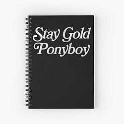 Gift The Outsiders Dresses For The Movie Fan Spiral Notebook