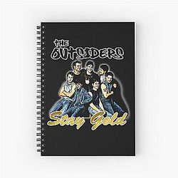 Mens Favorites for The Outsiders Vintage Spiral Notebook