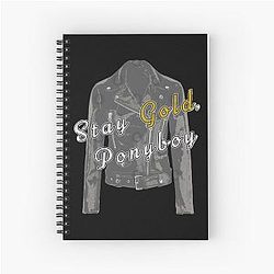 Mens Best The Outsiders Dresses For Movie Fan Spiral Notebook