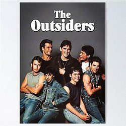 The Outsiders 1983 Poster