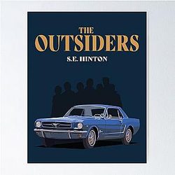 The Outsiders YA Book Poster
