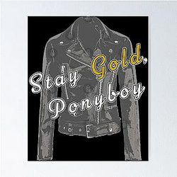Mens Best Outfits for The Outsiders Movie Fan Poster
