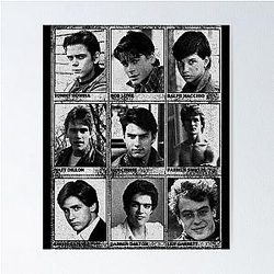 Retro Outsiders Poster