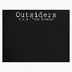 Gift for Men The Outsiders Dress Vintage Photography Jigsaw Puzzle