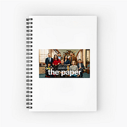 Newspaper Staff The Paper Notebook