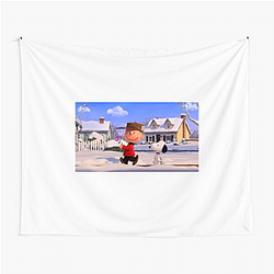 Friendship Tale The Peanuts Movie Tapestries