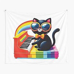 The Pianist Tapestry