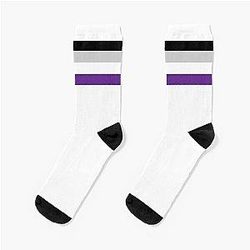 Asexual Flag 靴下 - Asexual Pride 靴下 | The Pride マーチWP0503
