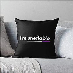 Asexual フラグ ピロー - Im Uneffable. Asexual Pride スローピロー | The Pride マーチWP0503