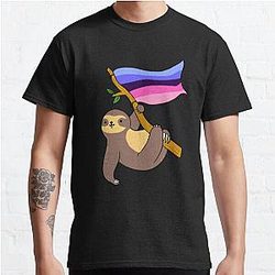 オムニセクシャルTシャツ - オムニセクシャルSlothオムニセクシャルプライドクラシックTシャツ | The Pride マーチWP0503