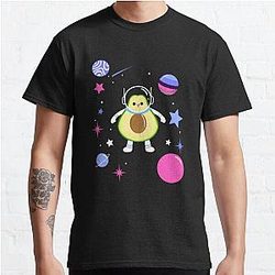 Omnisexual T-Shirts - Omnisexual Avocado In Space Omnisexual Pride Classic T-Shirt | The Pride Merch WP0503