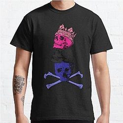 Omnisexual T-Shirts - Omnisexual - Stack of Skulls Classic T-Shirt | The Pride Merch WP0503