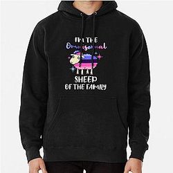 オムニセクシャルパーカー - Im の オムニセクシャル Sheep の ザ· 家族 オムニセクシャル プライド Pullover Hoodie | The Pride マーチWP0503