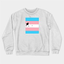 Trans Flag Sweatshirts - Transgender hearts Sweatshirt | The Pride Merch WP0503