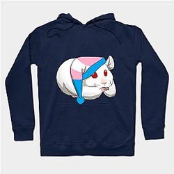 Trans Flag Hoodies - Transgender hamster Hoodie TP1208 | The Pride Merch WP0503