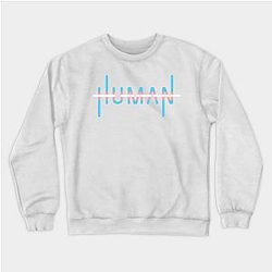 Trans Flag Sweatshirts - Human - Trans Pride Flag design Sweatshirt | The Pride Merch WP0503