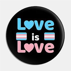 Trans Flag Pins - Love is Love Trans Pride Flag Pin | The Pride Merch WP0503